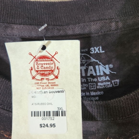 Colorful Owl Alaska shirt - 3X - Picture 3 of 7